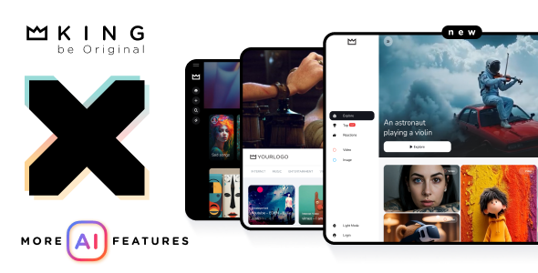 King v10.0.0 – WordPress Viral Magazin Teması indir